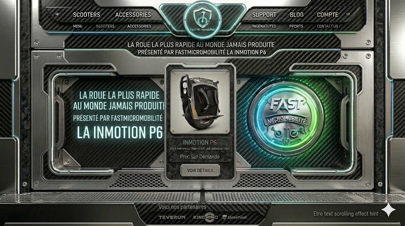 Inmotion P6 — La roue la plus rapide au monde
